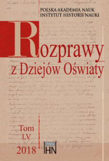 The Commission of National Education’s teachers and associates: An outline of a collective portrait on the basis of the biographical dictionary