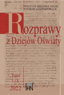 “Pedagogical Cinematograph” : a modern teaching resource at the beginning of the 20th century in the Kingdom of Poland