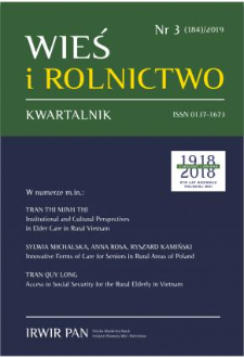 Rola rodziny w codziennej trosce o osoby starsze w świetle zmieniającej się sytuacji na obszarach wiejskich w Wietnamie