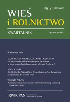 From the Large-Scale Farming to Agribusiness: Towards New Agricultural Capitalism in Central Europe?