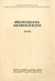 Wyniki badań w Siemirowicach, woj. Słupsk, w 1974 r. a problem cmentarzysk kurhanowych kultury łużyckiej na Pomorzu Wschodnim