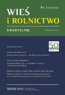 Europejski Zielony Ład a „zazielenienie” rolnictwa i Wspólnej Polityki Rolnej