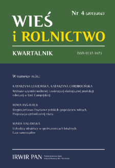 Oligopol cukrowniczy w Polsce – determinanty przemian i funkcjonowanie