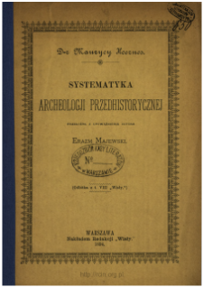 Systematyka archeologii przedhistorycznej