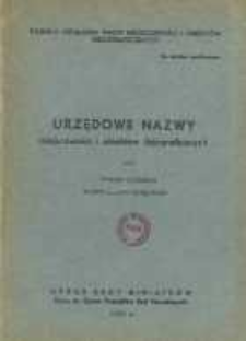 Urzędowe nazwy miejscowości i obiektów fizjograficznych. Nr 183; Powiat rypiński województwo bydgoskie