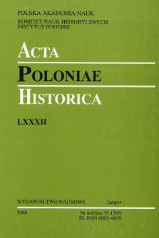 Between Memory and Anticipation: Temporal Consciousness of Mazovian Society, the 12th - the Mid-16th Century