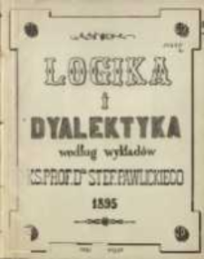 Logika i dyalektyka : według wykładów