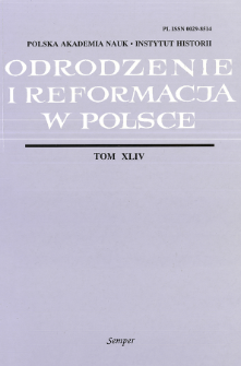 Daremny trud edytora? : uwagi na marginesie edycji korespondencji ostatniego Jagiellona