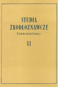 Kancelaria Władysława Łokietka w latach 1296-1299 : ze studiów nad kancelarią wielkopolską