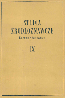 Sędziwój z Czechła (1410-1476) : studium z dziejów kultury umysłowej Wielkopolski