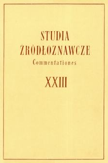 Przyczynek do krytyki spisów ludności żydowskiej z końca XVIII wieku