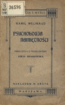 Psychologja namiętności