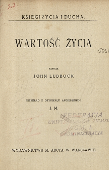 Wartość życia