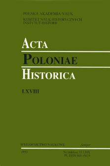 Social Structures and Custom in Early Modern Poland