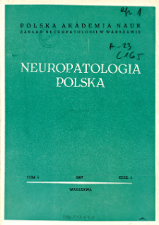 Neuropatologia Polska T.5 z.4 (1967)
