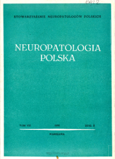 Neuropatologia Polska T.8 z.2 (1970)
