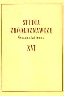 Ze studiów nad najstarszym latopisarstwem ruskim : Sweneld-ojciec Mściszy, czy Sweneld-ojciec zemsty?