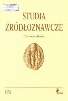 Mirakula świętego Jacka z lat 1488-1500 : edycja krytyczna