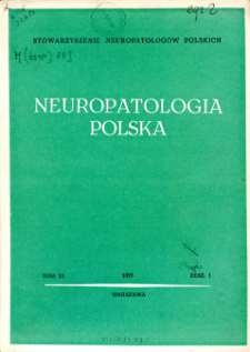 Neuropatologia Polska T.11 z.1(1973)