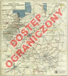 Ogólna mapa sieci kolejowej i autobusowej P.K.P. : na rok 1937-1938 : skala 1:1 500 000