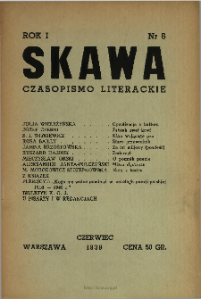 Skawa : czasopismo literackie