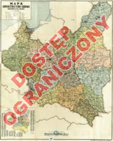 Mapa administracyjno-sądowa Rzeczypospolitej Polskiej