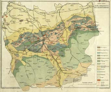 Mapka geologiczna Ks. Cieszyńskiego