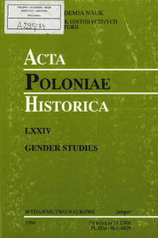 The Patterns of Female Behaviour in the Light of 19th and Early 20th Century Moral Codes