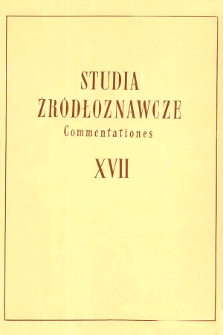 Źródła w historii najnowszej