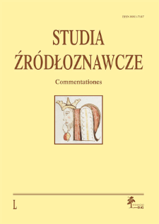 "Liber constitutionum" dominikanów krakowskich z lat 1273-1318