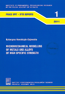 Micromechanical modelling of metals and alloys of high specific strength
