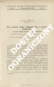 A new South American Trichodectid : from the scientific results of the Polish Zoological Expedition to Brazil in the years 1921-1924