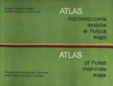 Atlas of Polish mammals maps