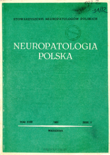 Neuropatologia Polska T.18 z.1(1980)