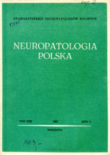 Neuropatologia Polska T.18z.3 (1980)