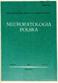 Neuropatologia Polska T.19 z.4 (1981)