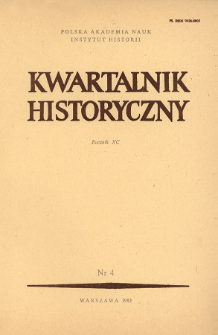 Postawa szlachty polskiej wobec osoby królewskiej jako instytucji w latach 1587-1648 : próba postawienia problematyki