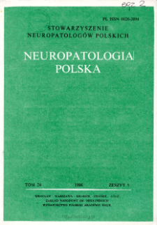 Neuropatologia Polska T.24 z.3(1986)