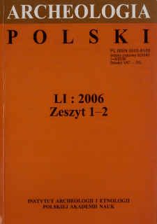 Wpływ czynników klimatycznych na procesy osadnicze w dolinie rzek środkowej Polski w okresie rzymskim i we wczesnym średniowieczu