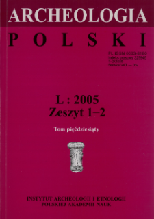 Naczynia wykonane przy użyciu koła z cmentarzyska kultury wielbarskiej w Weklicach koło Elbląga. Przyczynek do badań warsztatu ceramiki kultury wielbarskiej