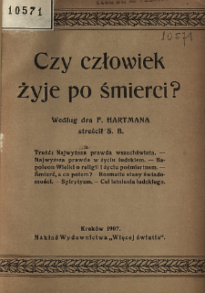 Czy człowiek żyje po śmierci?