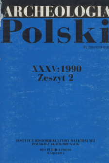 Archeologiczne mapy osadnicze i ich przydatność do komputerowej analizy przestrzennej