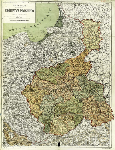 Mapa guberni Królestwa Polskiego