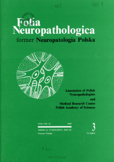 Folia Neuropathologica : former Neuropatologia Polska Vol.33 (1995) nr 3