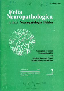 Folia Neuropathologica : former Neuropatologia Polska Vol.35 (1997) nr 2