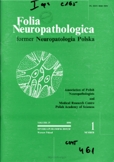 Folia Neuropathologica : former Neuropatologia Polska Vol.37 (1999) nr 1