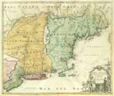 Nova Anglia Septentrionali Americæ implantata Anglorumque coloniis florentissima Geographice