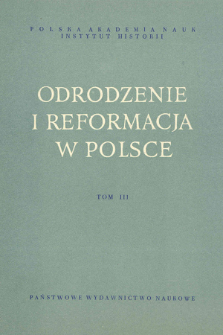 Komeński a Bracia Polscy