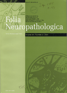 Folia Neuropathologica : former Neuropatologia Polska Vo.39 (2001) nr 2