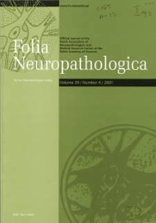 Folia Neuropathologica : former Neuropatologia Polska Vol.39 (2001) nr 4